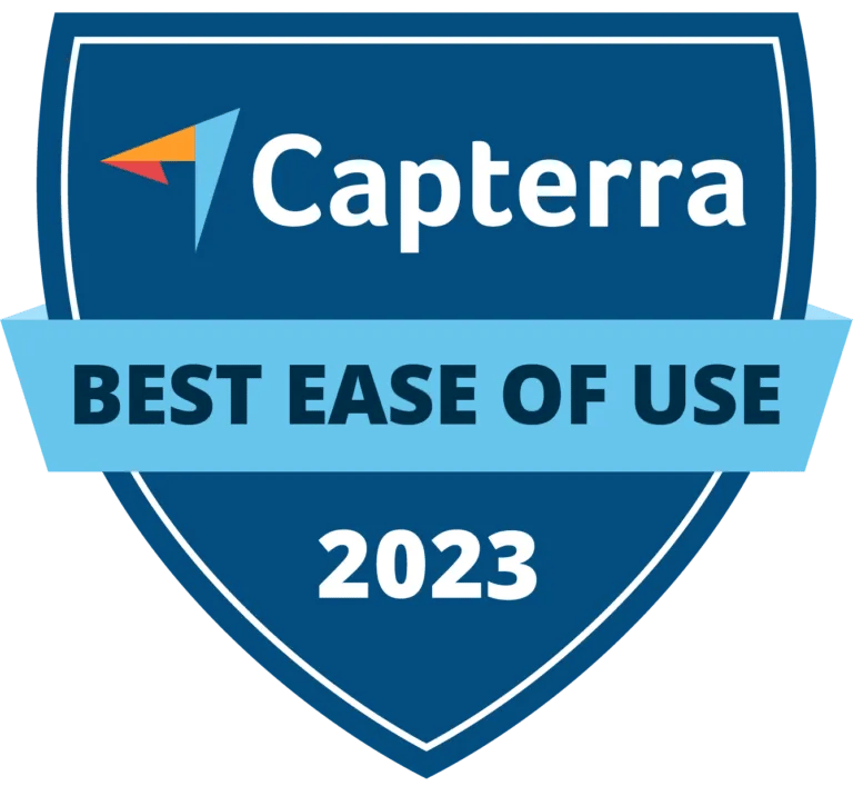 Capterra Best Ease of Use 2023