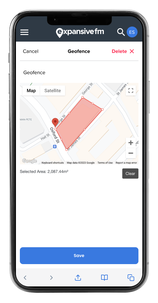 EFM Geofencing