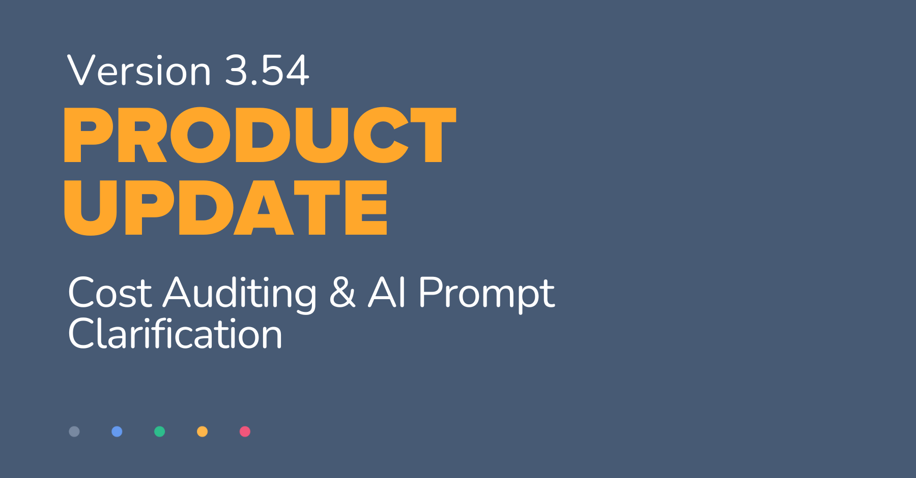 What's new? December Product updates